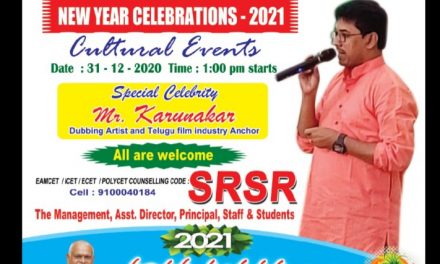 New year – 2021 celebrations at SSITS