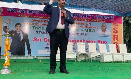 Motivational Program with Sri Gampa Nageswar Rao